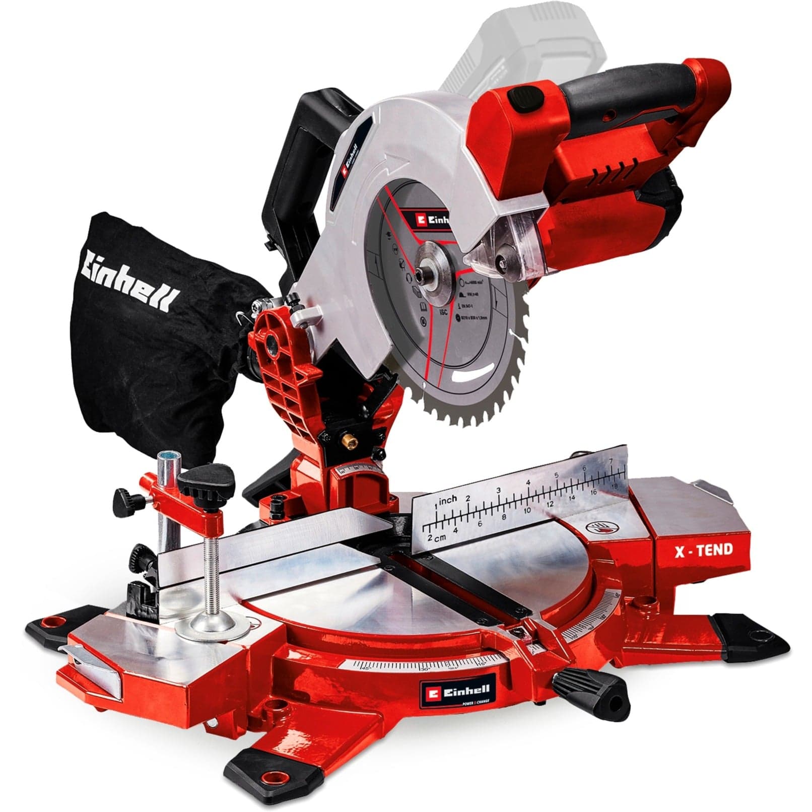 Power X-Change Akku-Kapp-und Gehrungssäge TE-MS 18/210 Li-Solo, 18Volt, Kapp- und Gehrungssäge