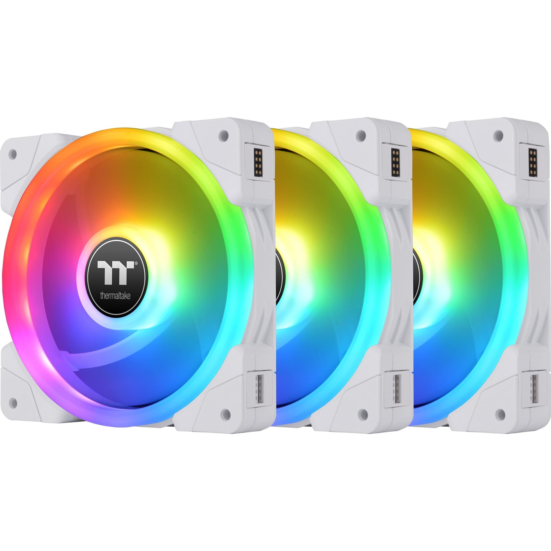 SWAFAN EX12 RGB PC Cooling Fan White TT Premium Edition, Gehäuselüfter