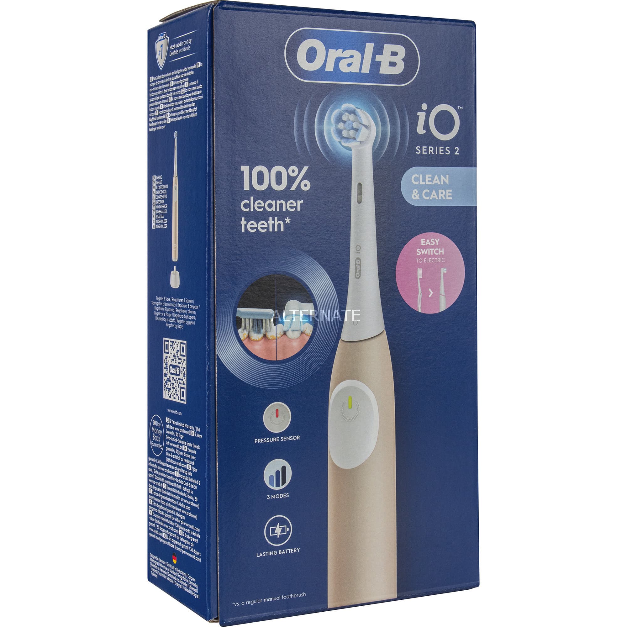 Oral-B iO Series 2 Calm Pink, Elektrische Zahnbürste