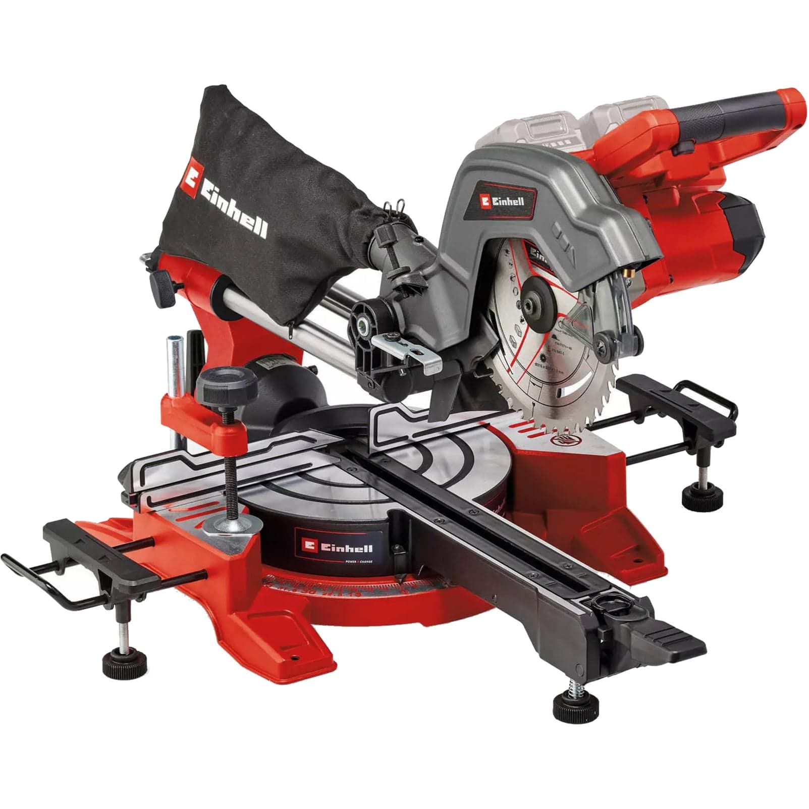 Akku-Zug-Kapp-und Gehrungssäge TE-SM 36/8 L Li-Solo, 36Volt (2x18V), Kapp- und Gehrungssäge