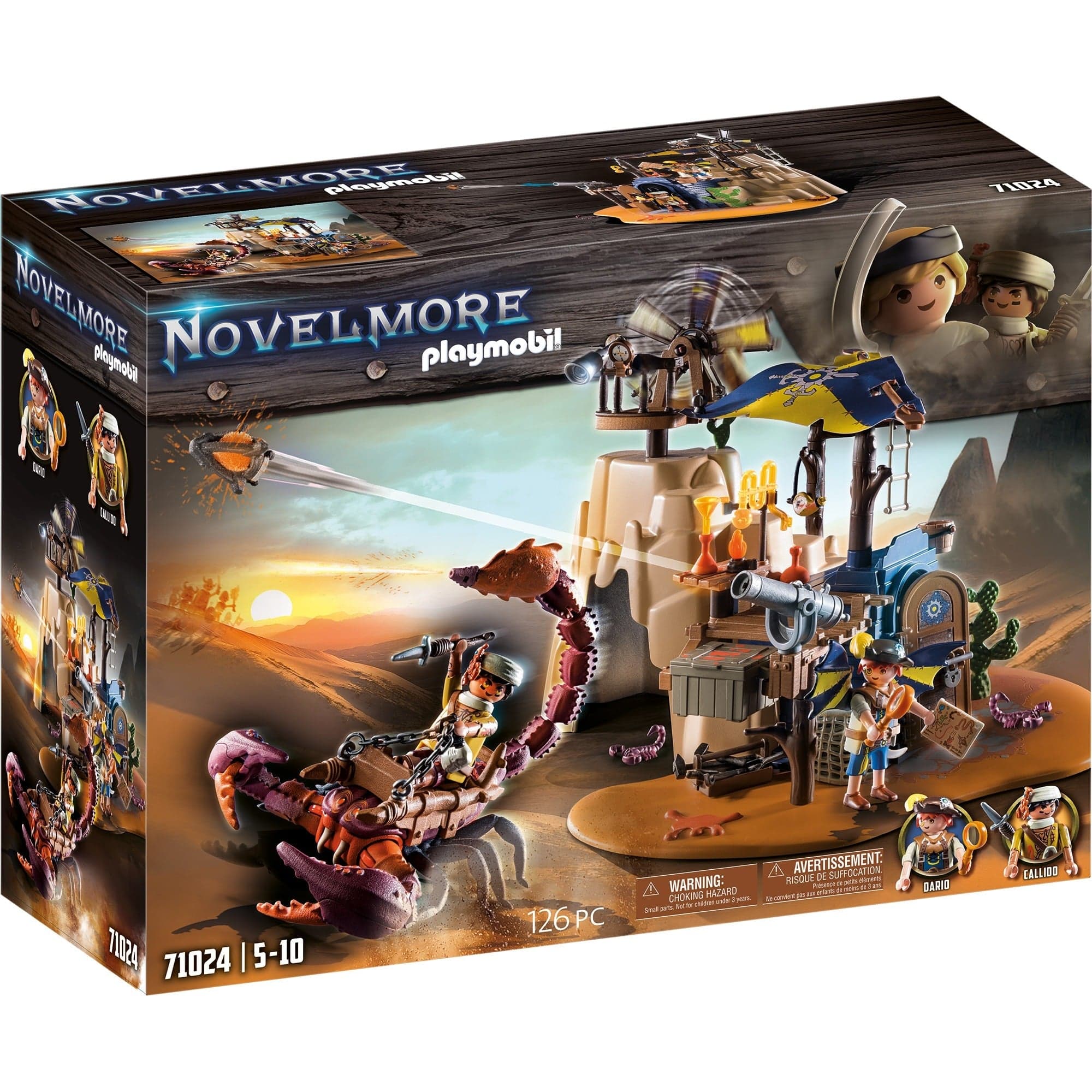 71024 Novelmore Sal''ahari Sands - Skorpionjagd am Wrack, Konstruktionsspielzeug