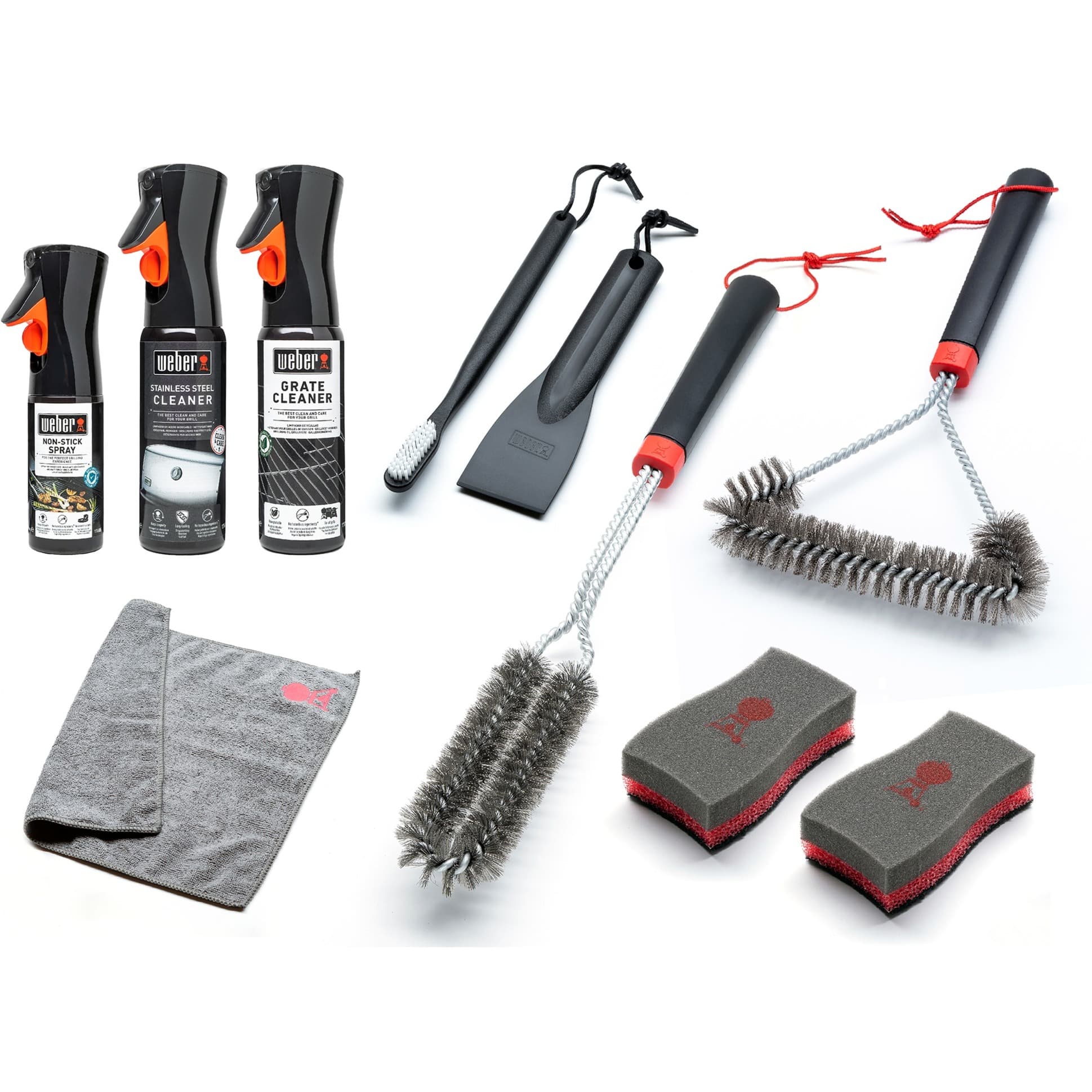 Reinigungs-Set für Edelstahl-Gasgrills, Reinigungsmittel