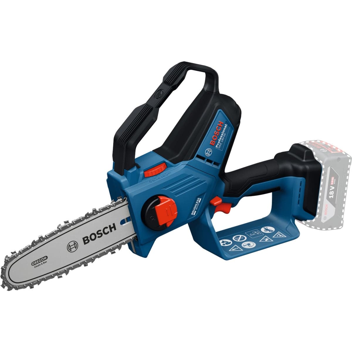 Akku-Astsäge GKE 18V-20 Prodessional solo, 18Volt, Kettensäge