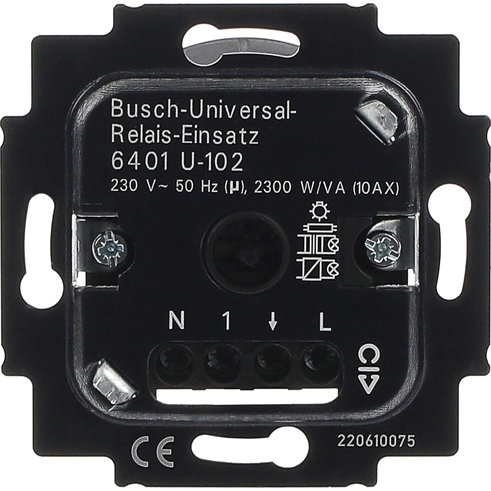 Universal Relais Einsatz Unterputz 230 Volt 2300 Watt Typ 6401 U-102