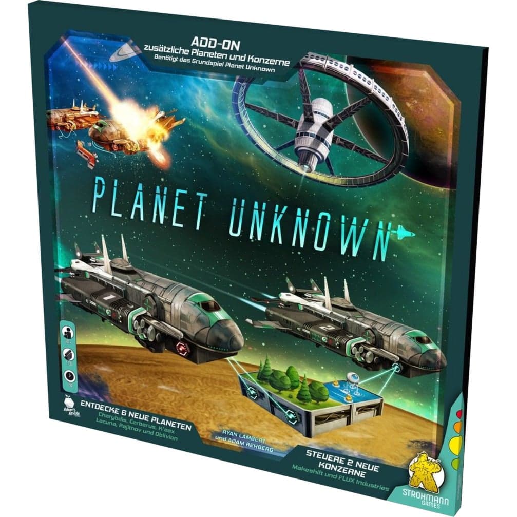 Planet Unknown - Neue Planeten & Konzerne, Brettspiel