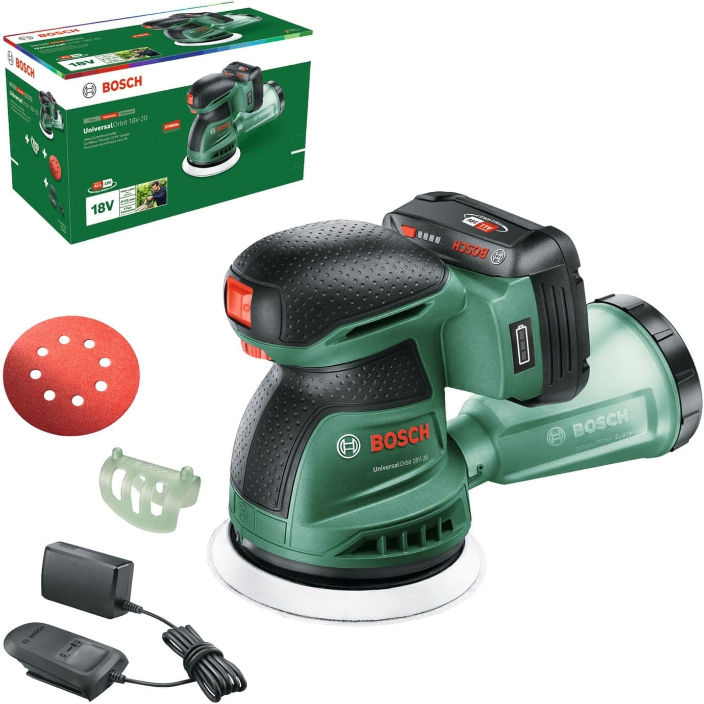 Akku-Exzenterschleifer UniversalOrbit 18V-20, 18Volt