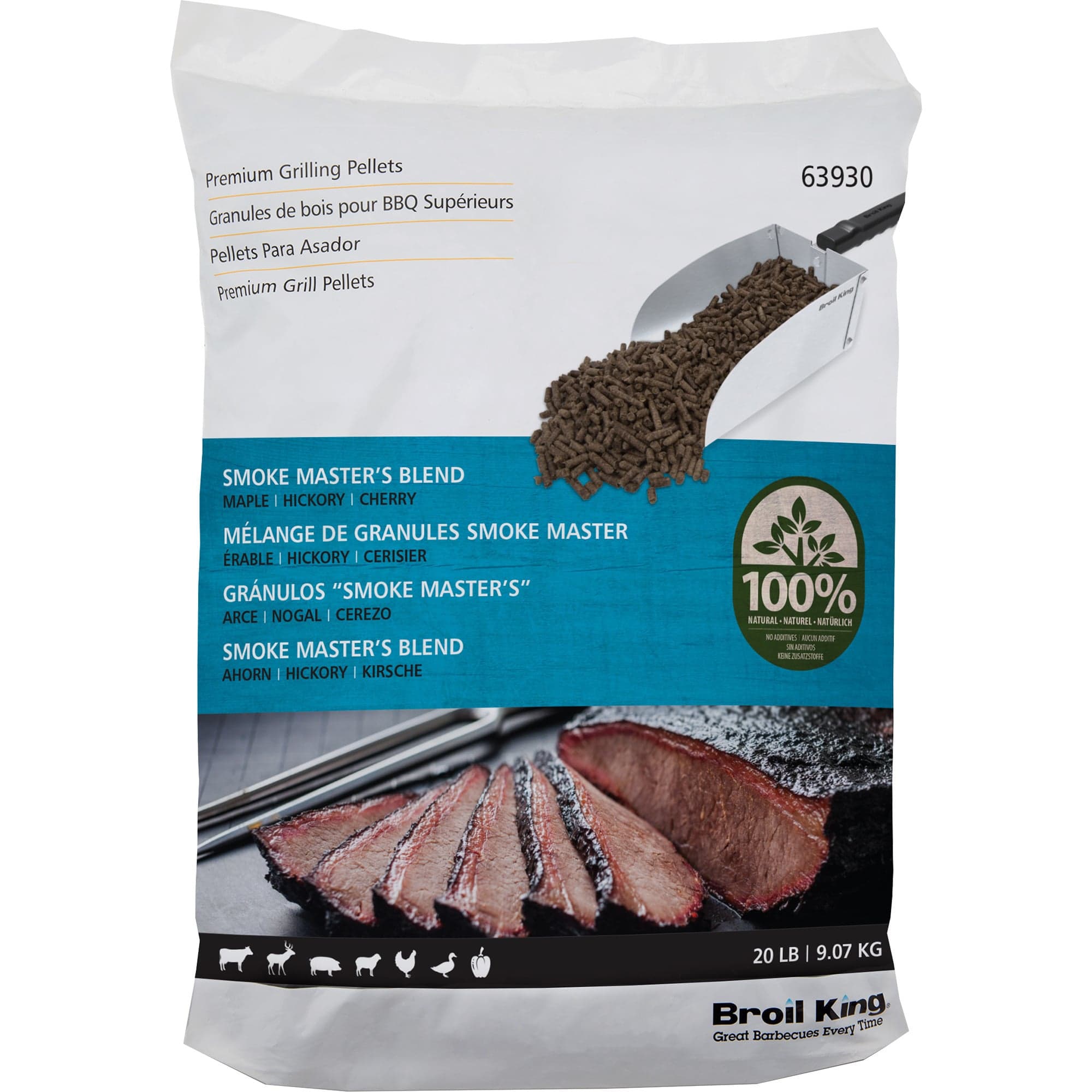Smoke Master´s Blend Grillpellets 9kg, Brennstoff