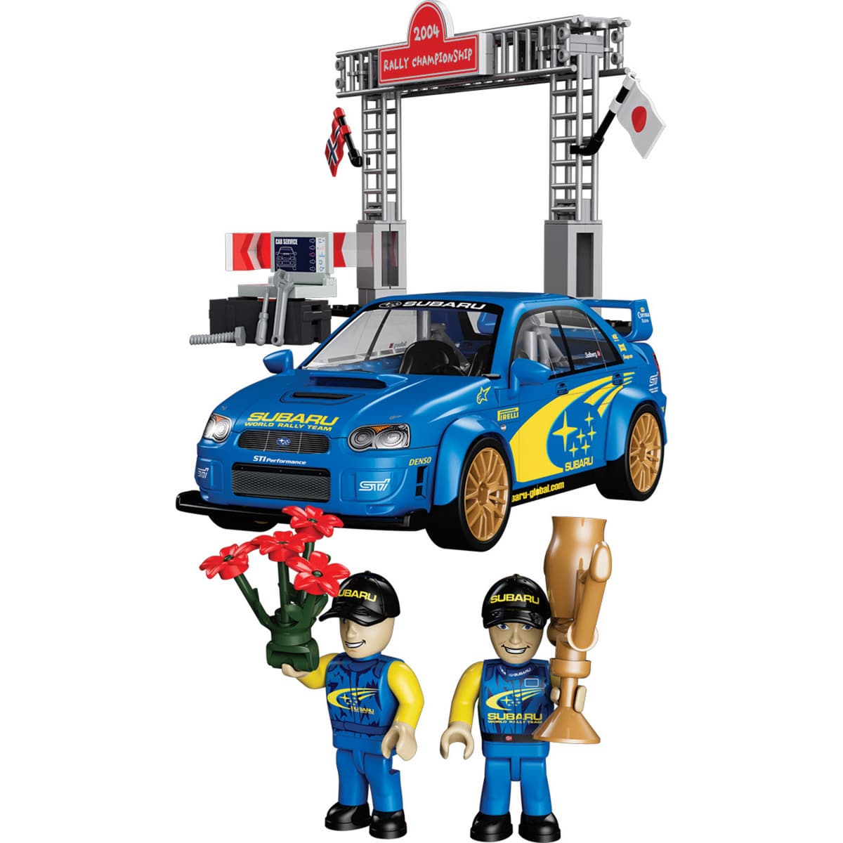 Subaru Impreza WRC 2004, Konstruktionsspielzeug