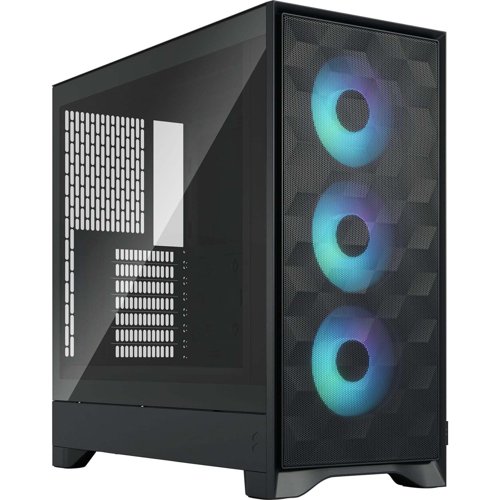 Pop 2 Air Black TG RGB, Tower-Gehäuse