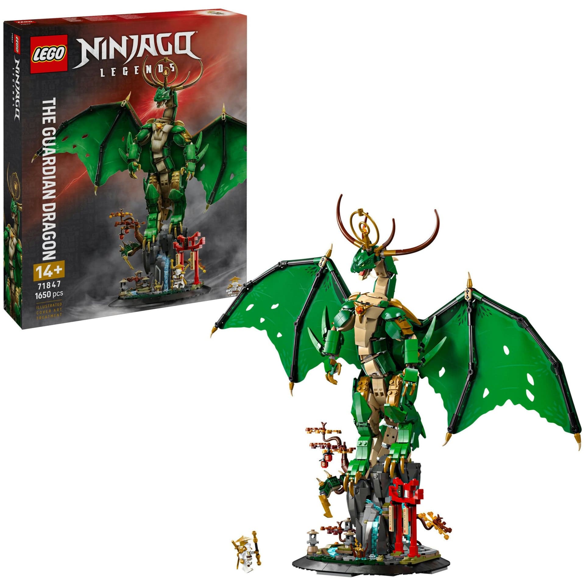 71847 Ninjago Der Wächterdrache, Konstruktionsspielzeug