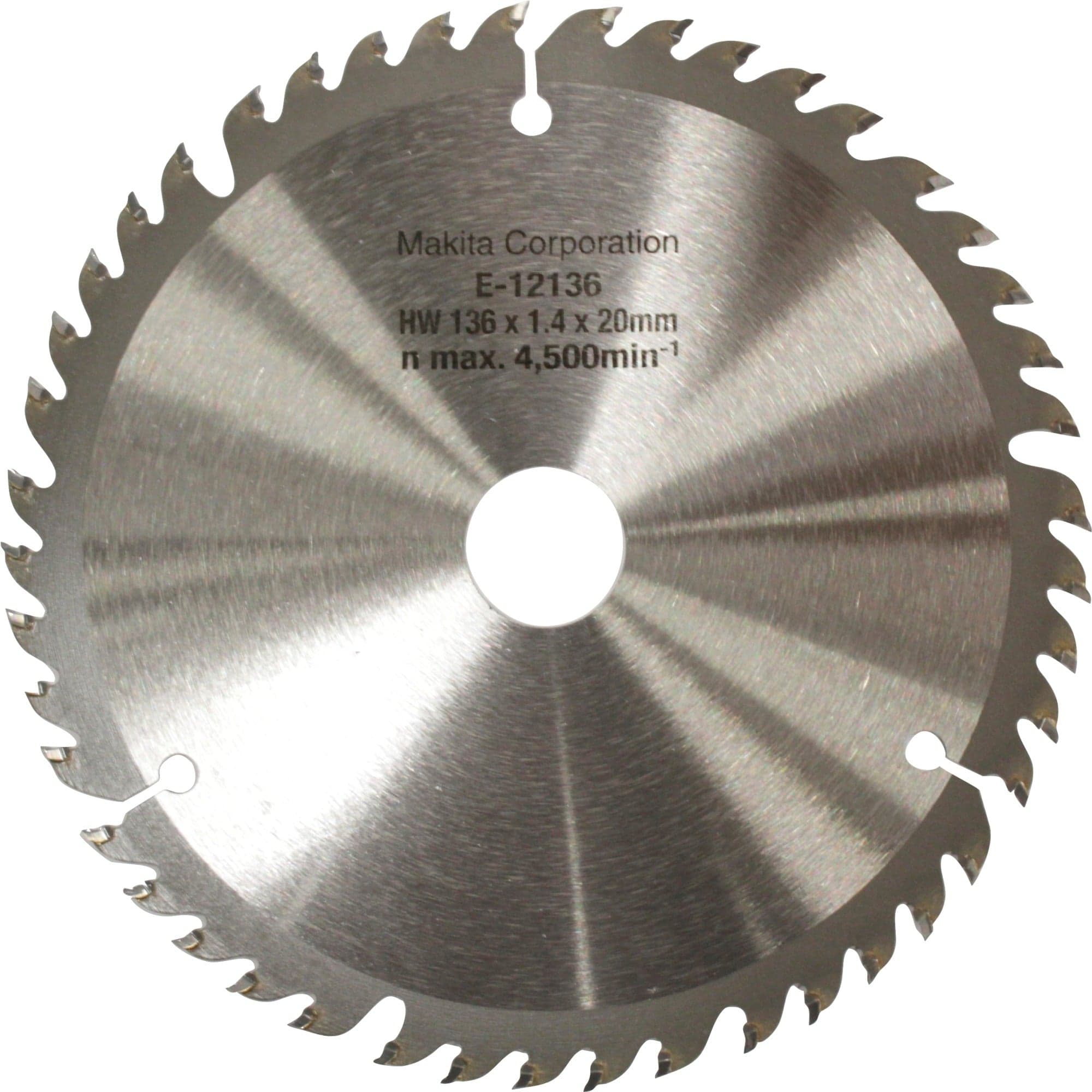Kreissägeblatt EFFICUT E-12136, Ø 136mm, 45Z