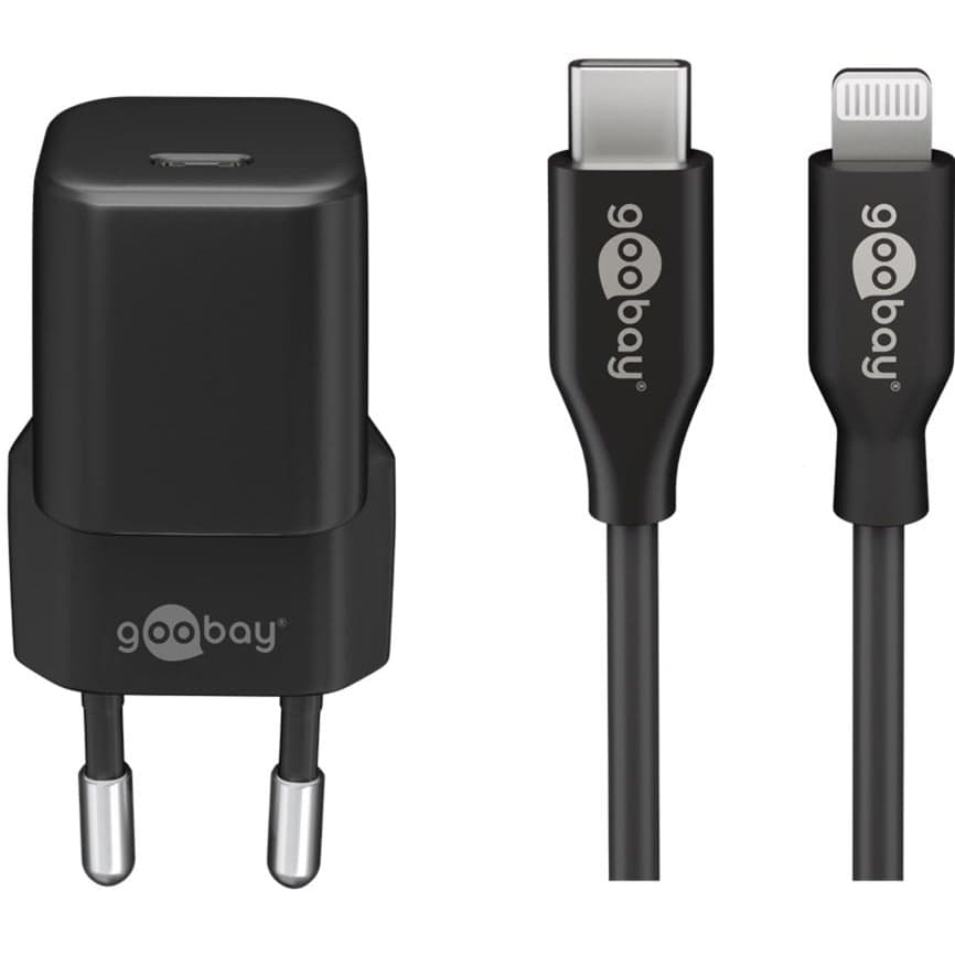 Apple Lightning / USB-C PD-Ladeset 30 Watt, Ladegerät