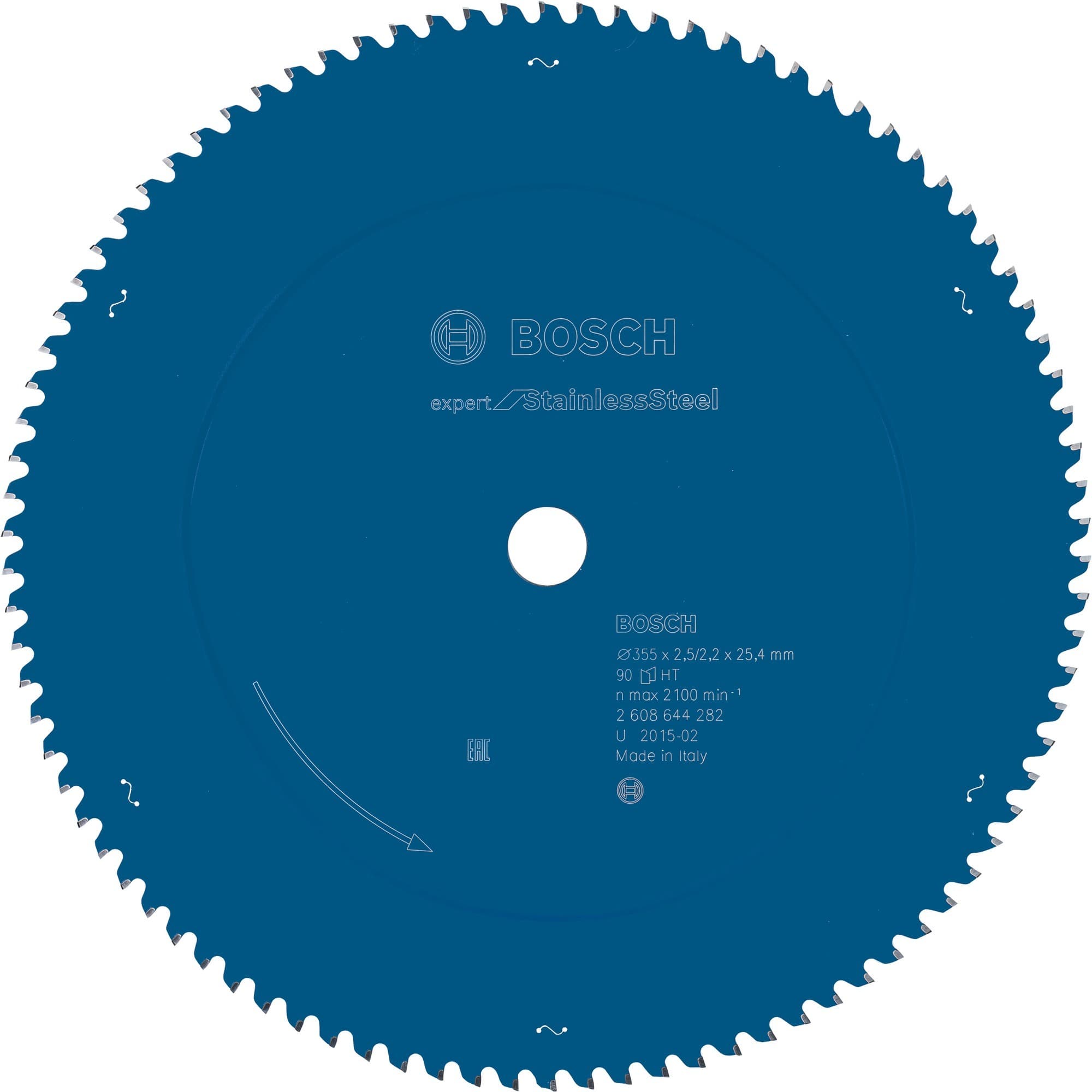 EXPERT Stainless Steel Kreissägeblatt, Ø 355mm, 90Z