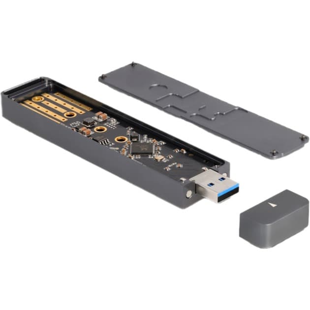 Externes Gehäuse M.2 NVMe PCle SSD, SATA SSD, Laufwerksgehäuse