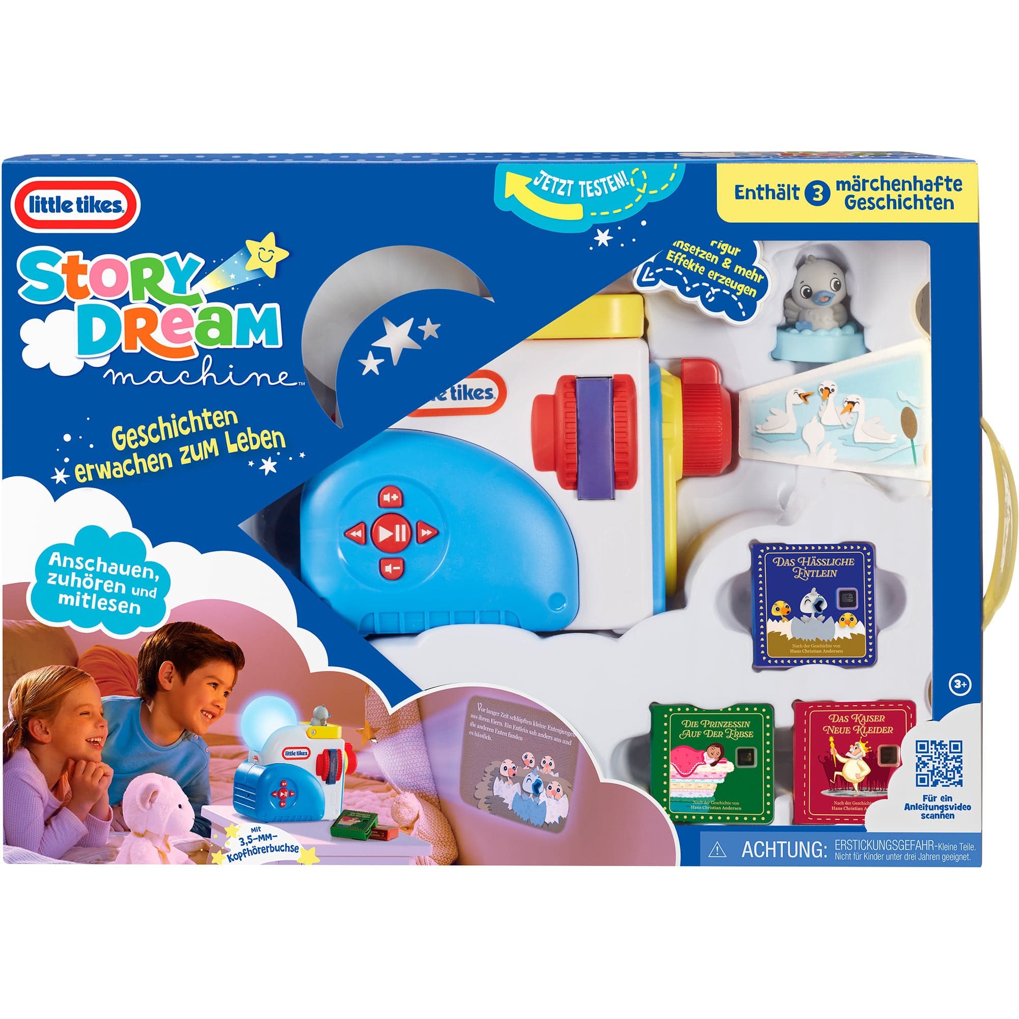 Little Tikes Story Dream Machine inkl. Märchen-Kollektion, Media-Player