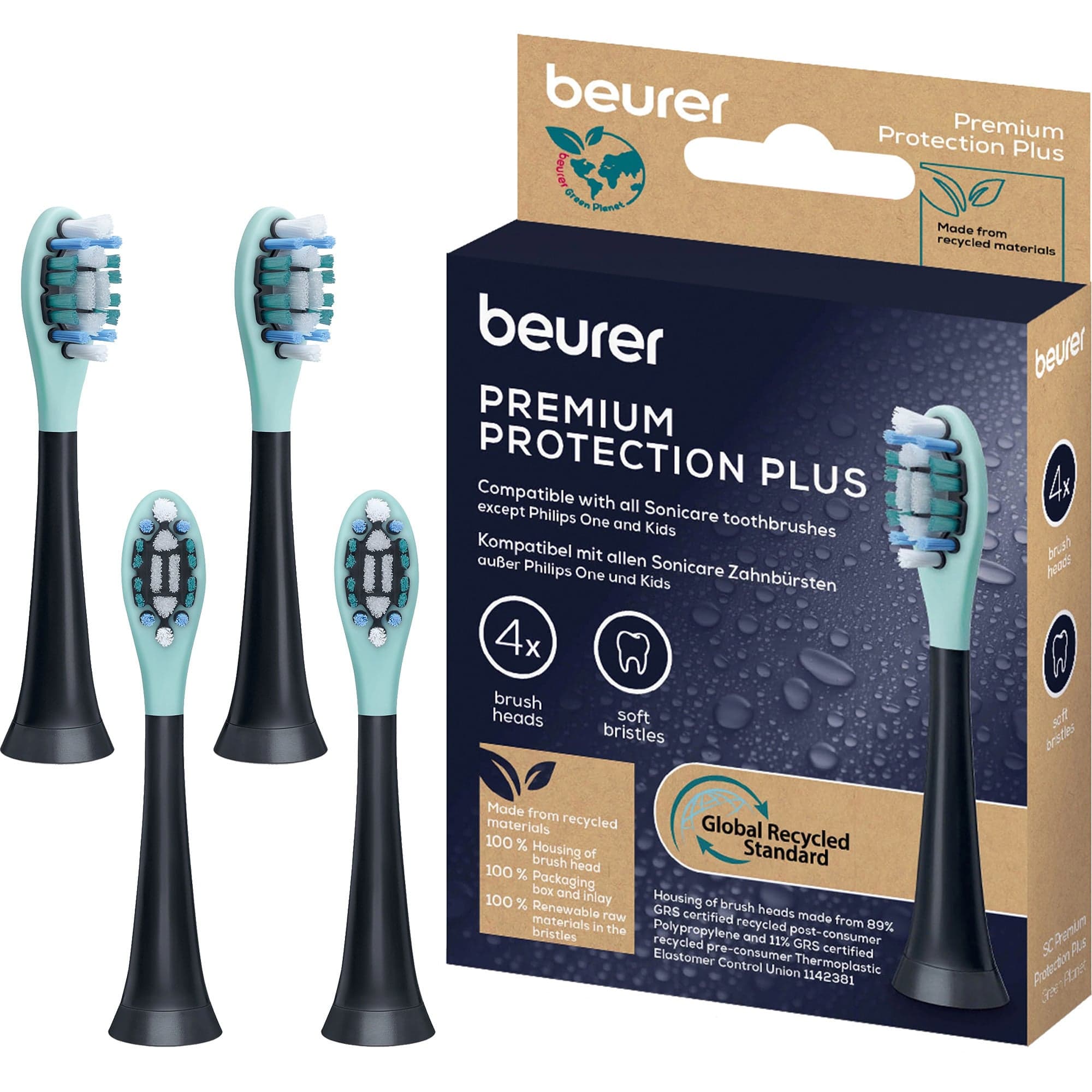 SC Premium Protection Plus Green Planet, Aufsteckbürste