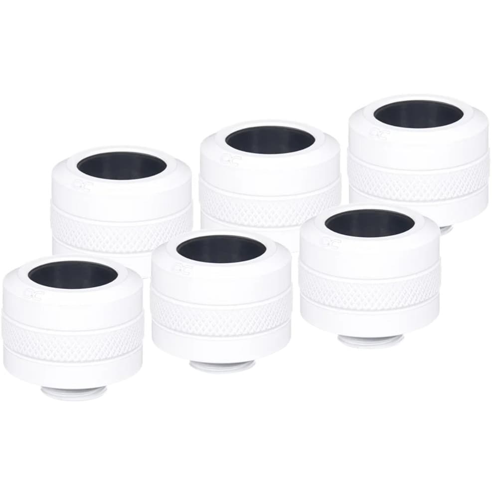 Eiszapfen PRO 16mm HardTube Fitting G1/4 - White, Verbindung
