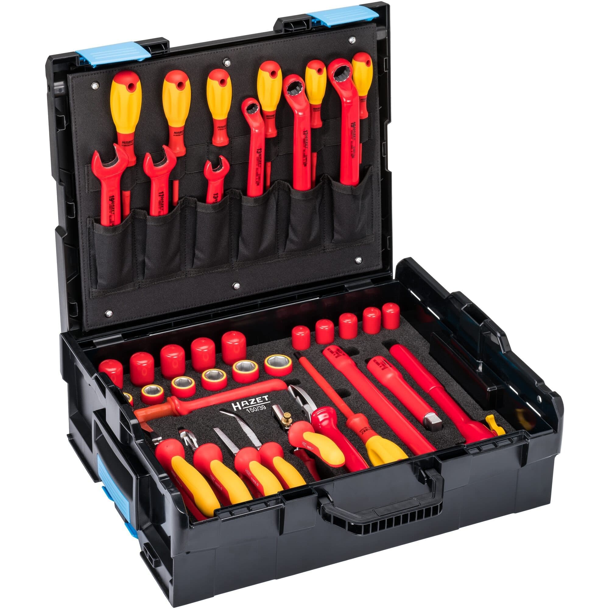 Werkzeug-Set 150/39 Hochvolt, schutzisoliert VDE, 39-teilig