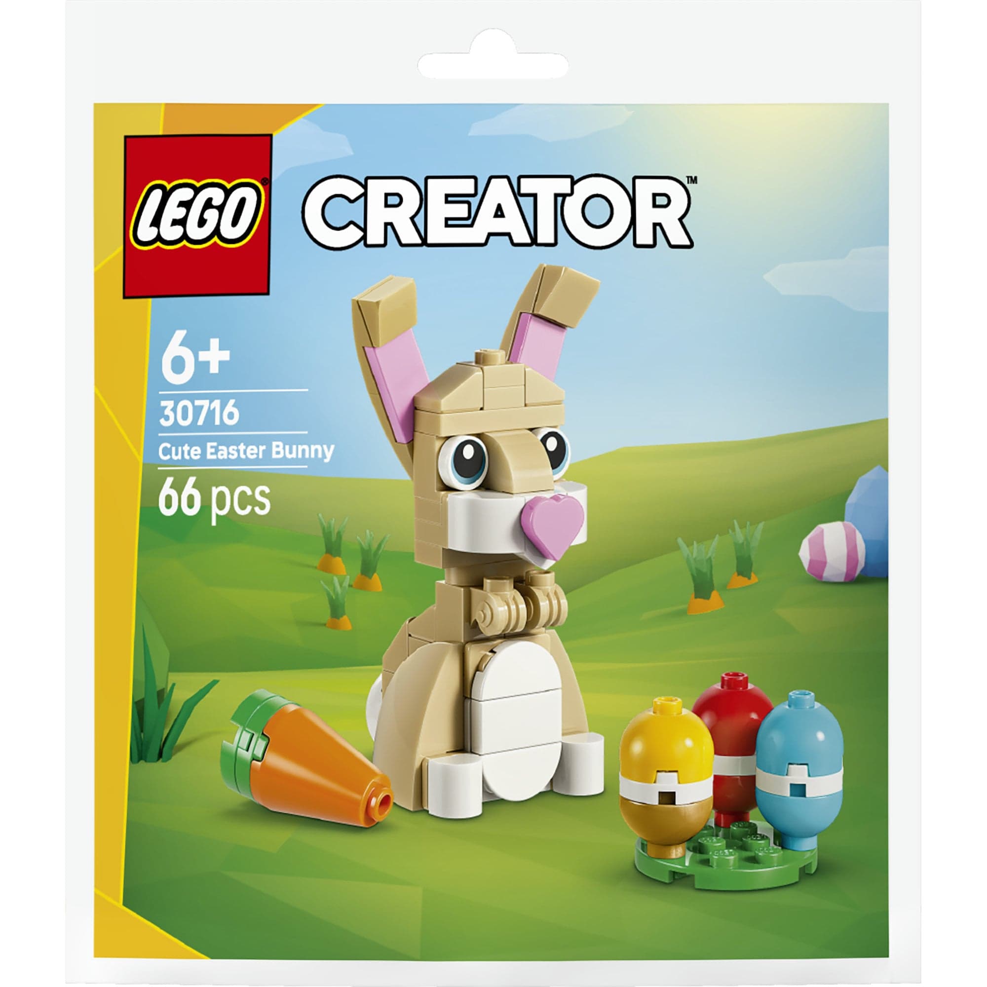 30716 Creator Putziger Osterhase, Konstruktionsspielzeug