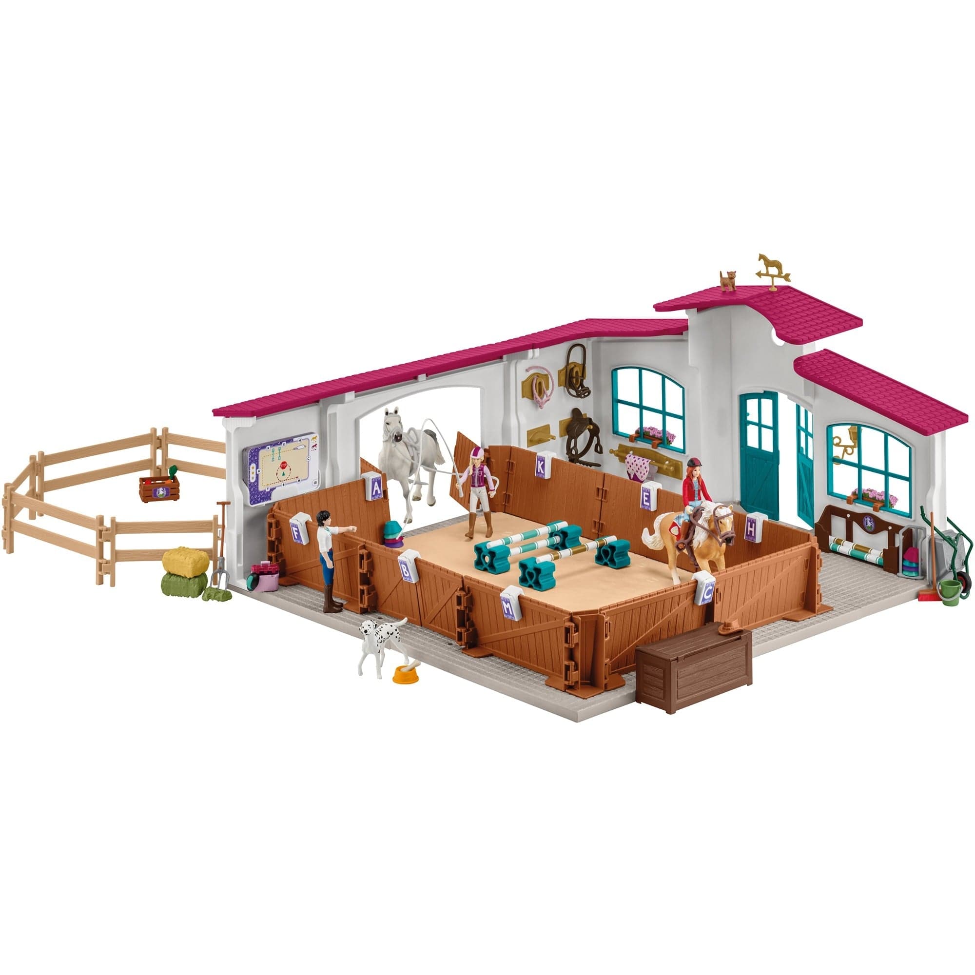 Horse Club Reithalle Peppertree, Spielgebäude