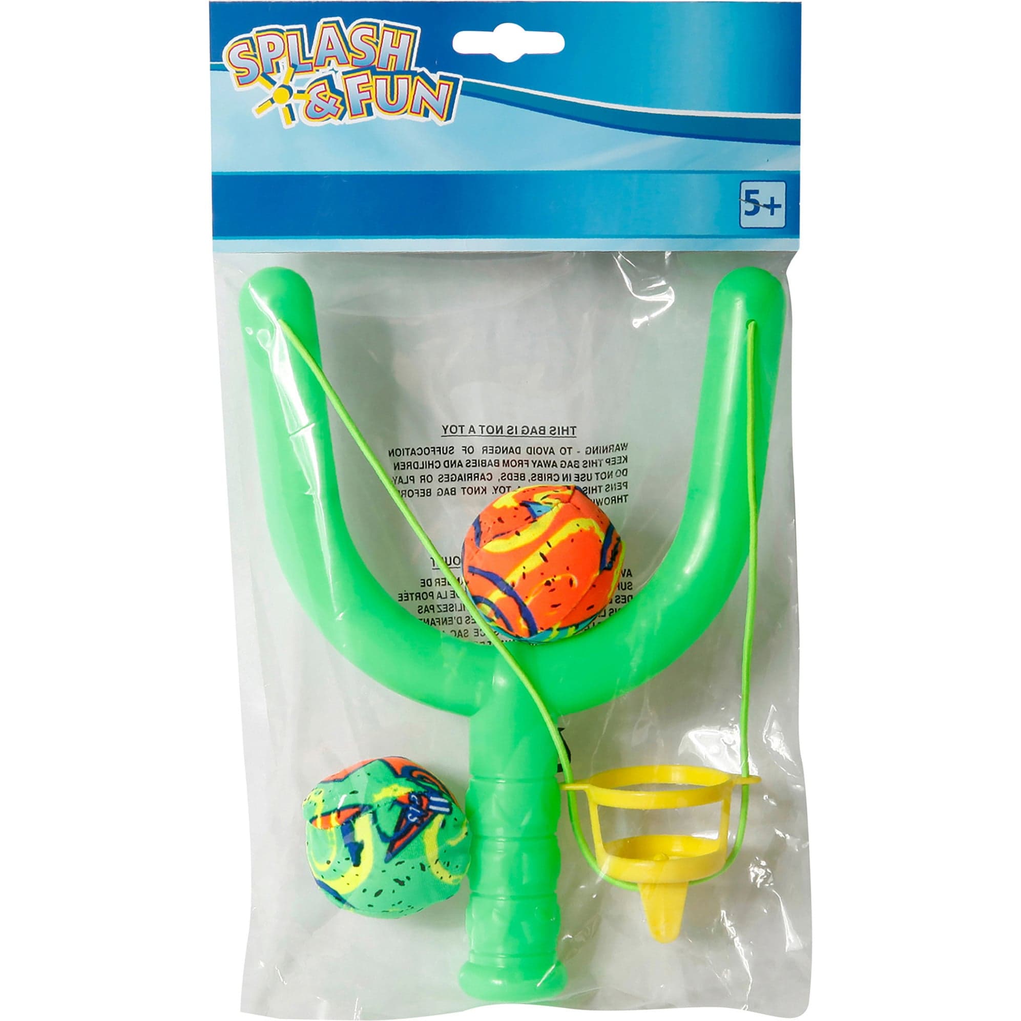 Wasserbombenschleuder inklusive 2 Bälle, Wasserspielzeug