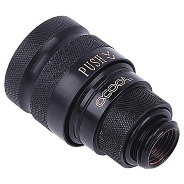 Eiszapfen Schnellverschluss Kupplung G1/4 AG - Deep Black