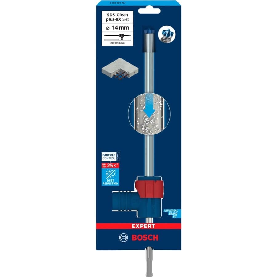 EXPERT Hammerbohrer SDS Clean plus-8X Set, Ø 14mm