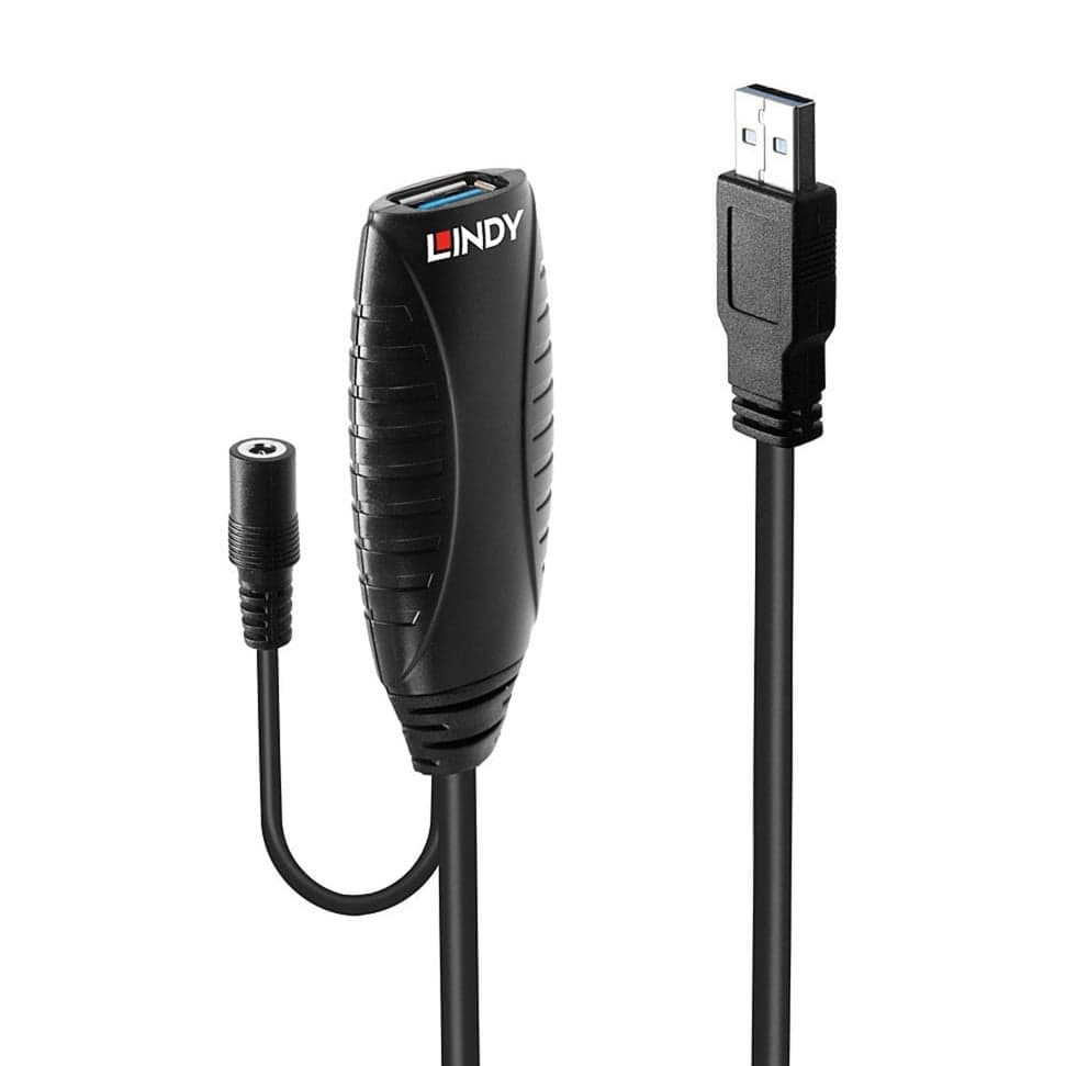 USB 3.2 Gen 1 Aktivverlängerungskabel, USB-A Stecker > USB-A Buchse