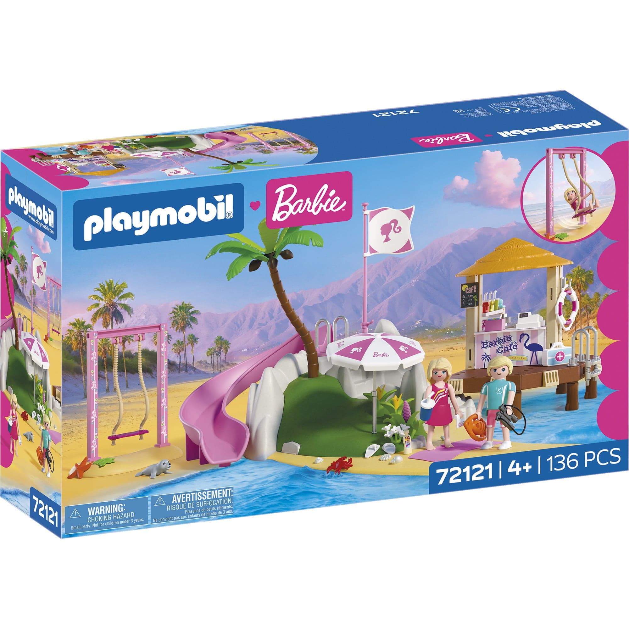 72121 Barbie Strand Café, Konstruktionsspielzeug