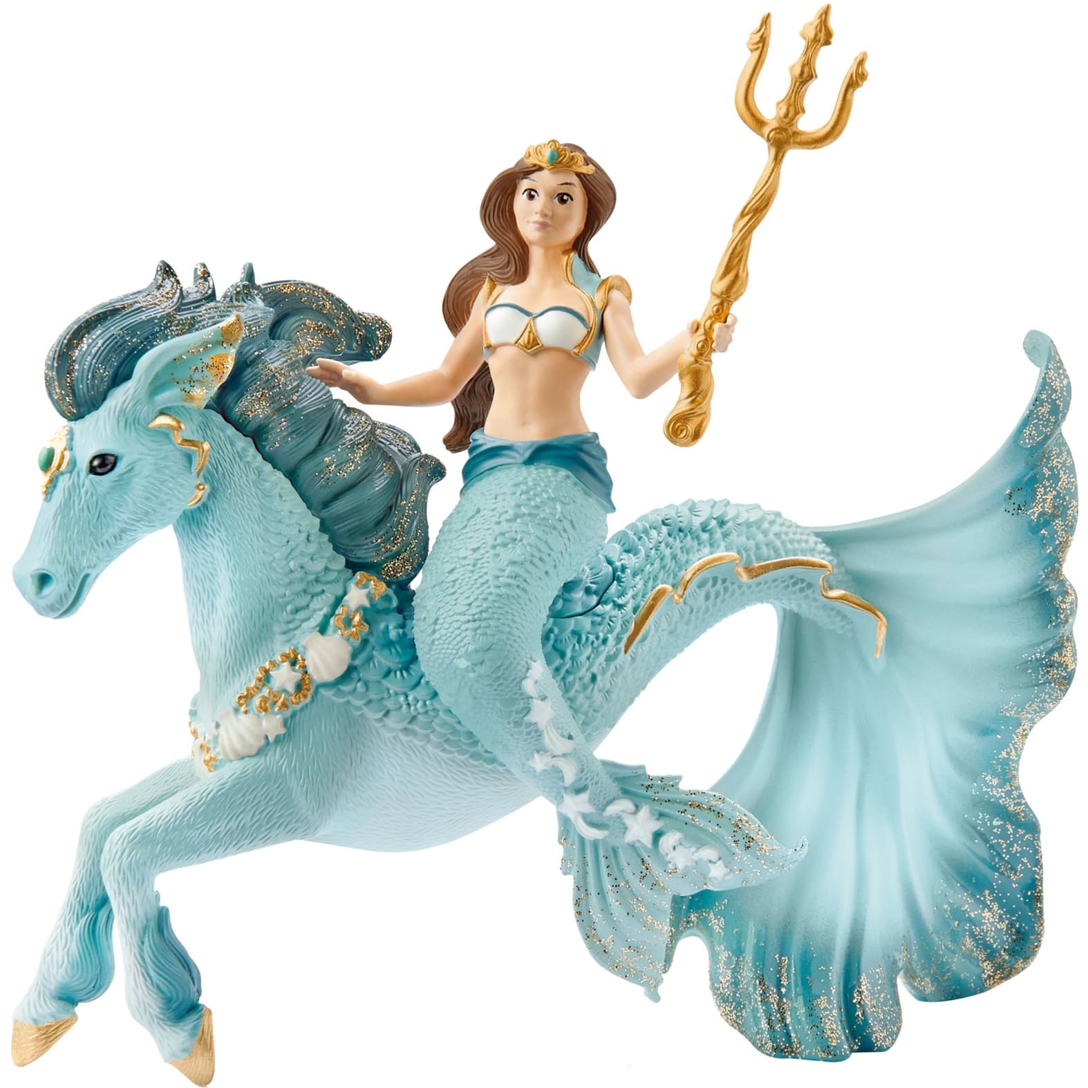 Bayala Meerjungfrau-Eyela auf Unterwasserpferd, Spielfigur