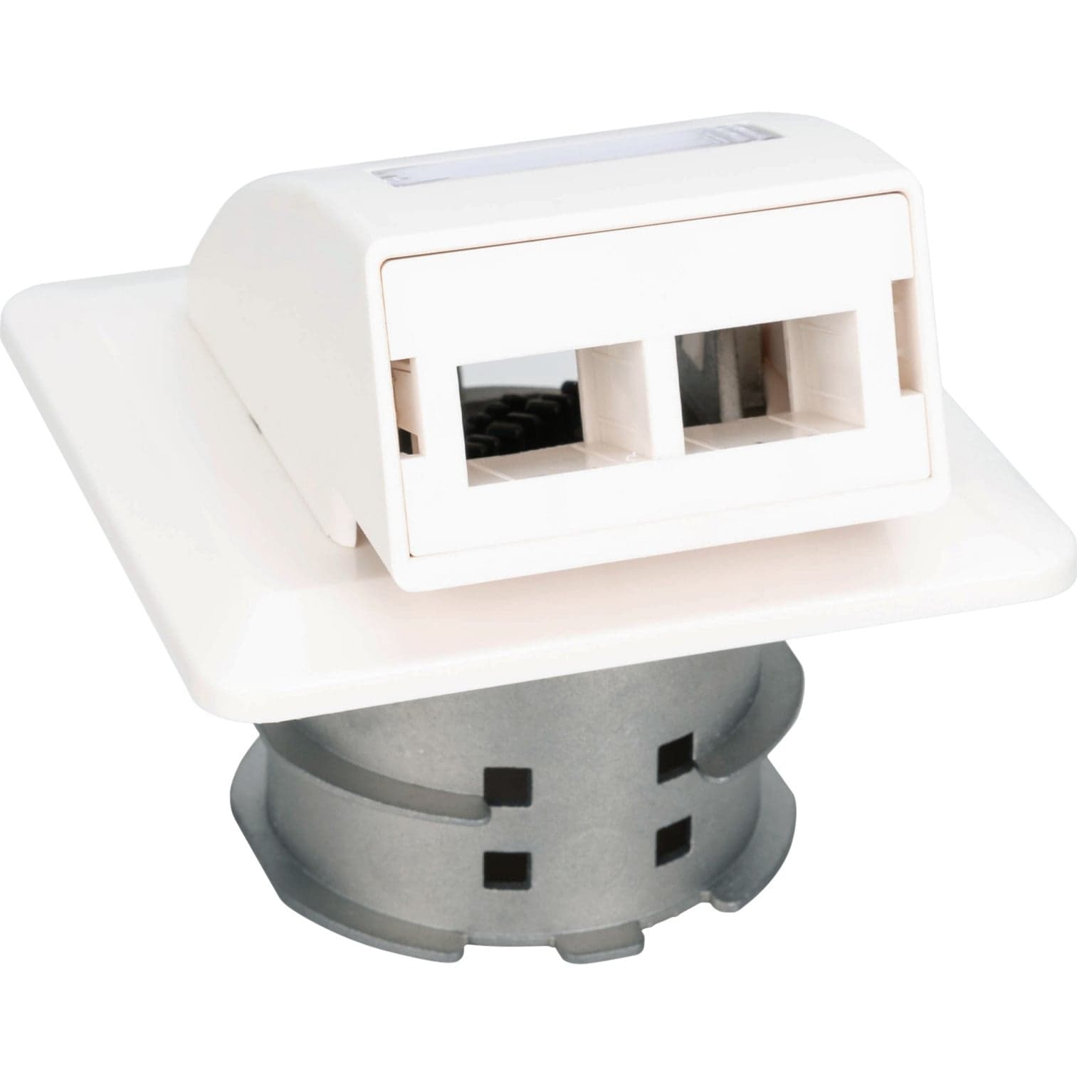FTTH Glasfaser Unterputz-Wandanschlussdose, 2 Ports