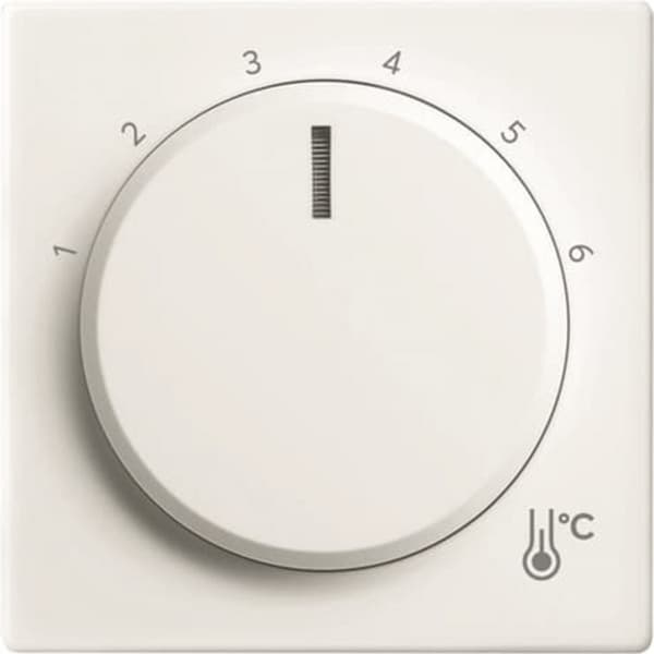 Zentralscheibe Temperatur rund, Thermostat