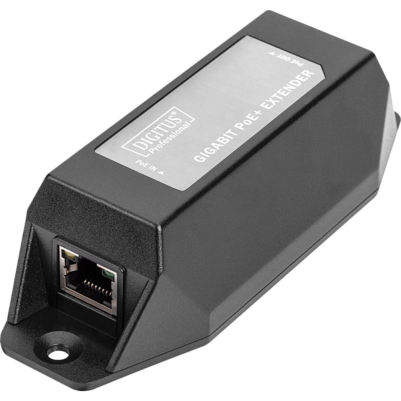 Gigabit Ethernet PoE+ Repeater, 802.3at 22 W, PoE-Repeater