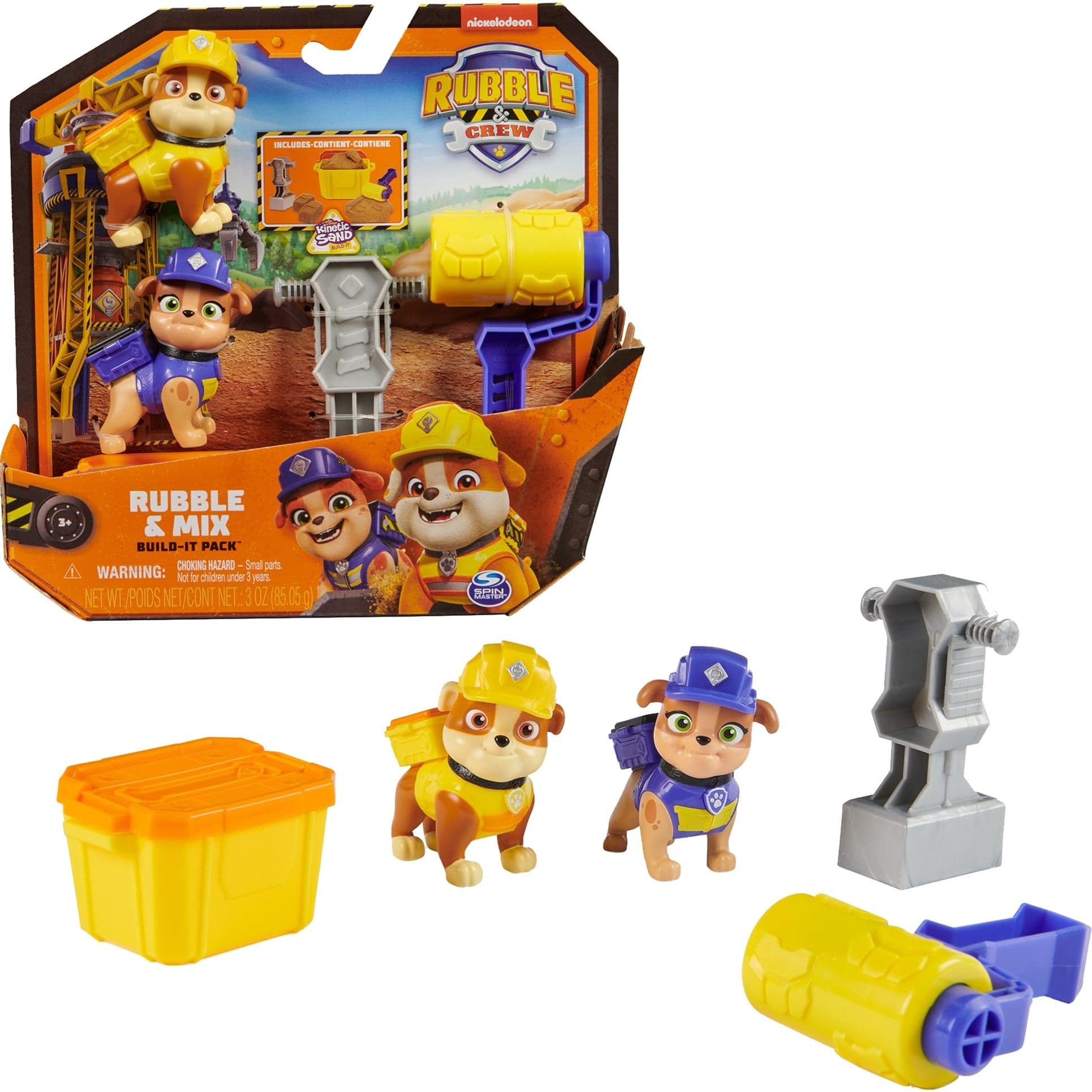 Rubble & Crew - Actionfiguren-Set mit Rubble & Mix, Spielfigur
