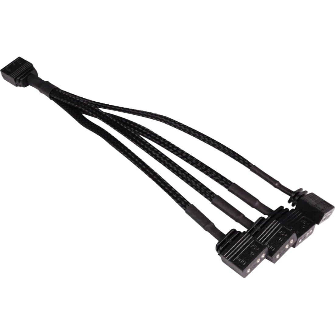 Y-Kabelsplitter aRGB 3-Pin auf 4x 3-Pin, 15cm