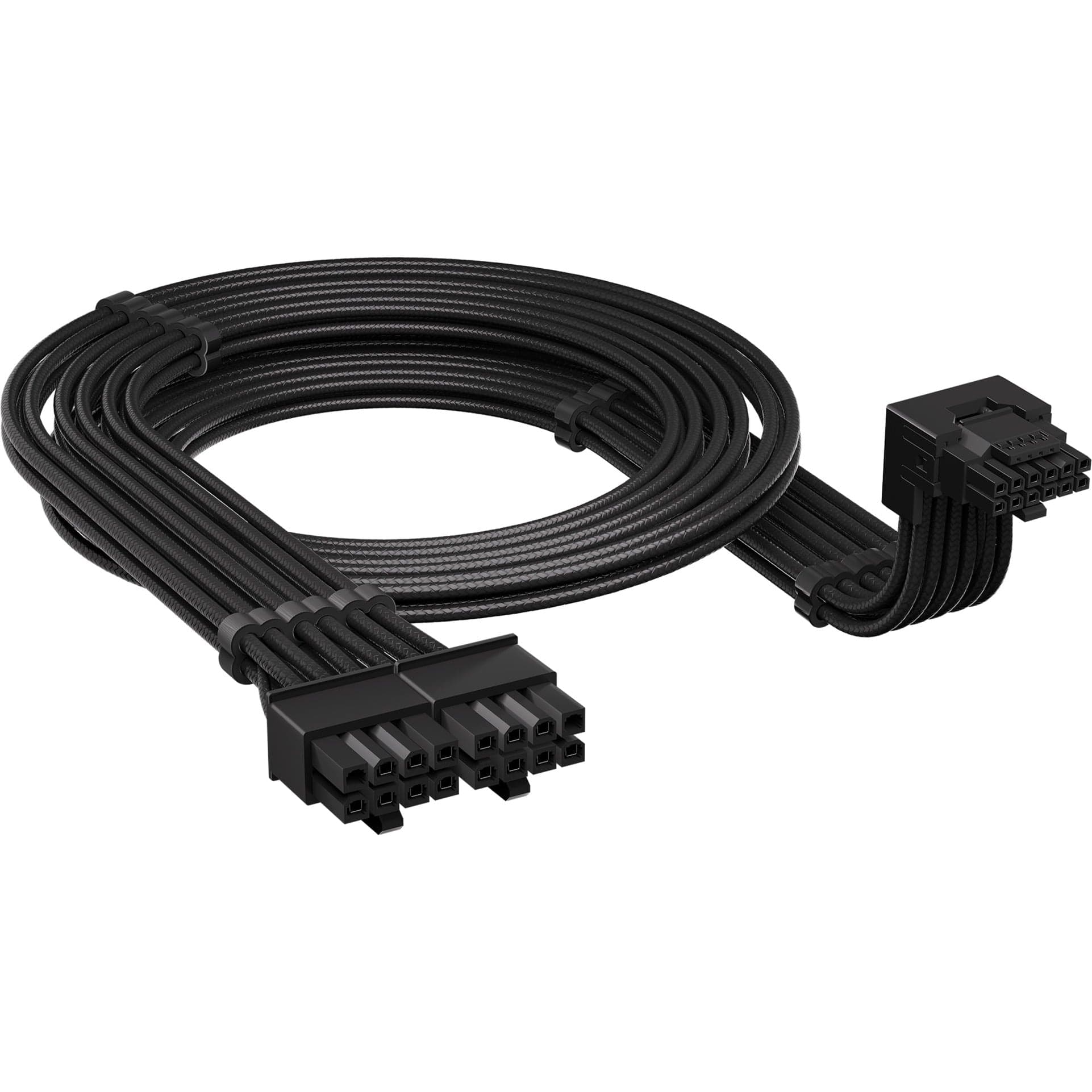 Typ 4 > 90°-12V-2x6-GPU-Stromkabel (Stil B)