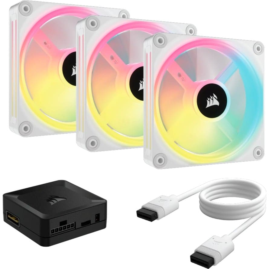 iCUE LINK QX120 RGB 120-mm-PWM-Lüfter, Gehäuselüfter