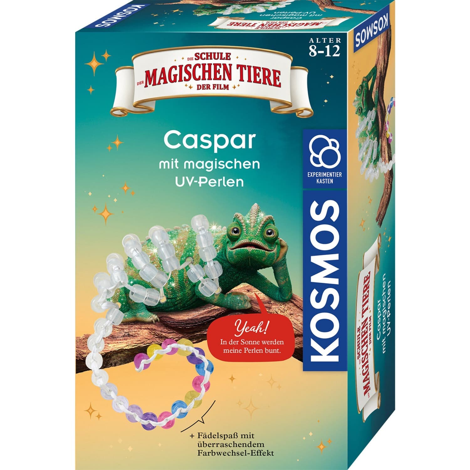 Die Schule der magischen Tiere - Caspar mit magischen UV-Perlen, Experimentierkasten