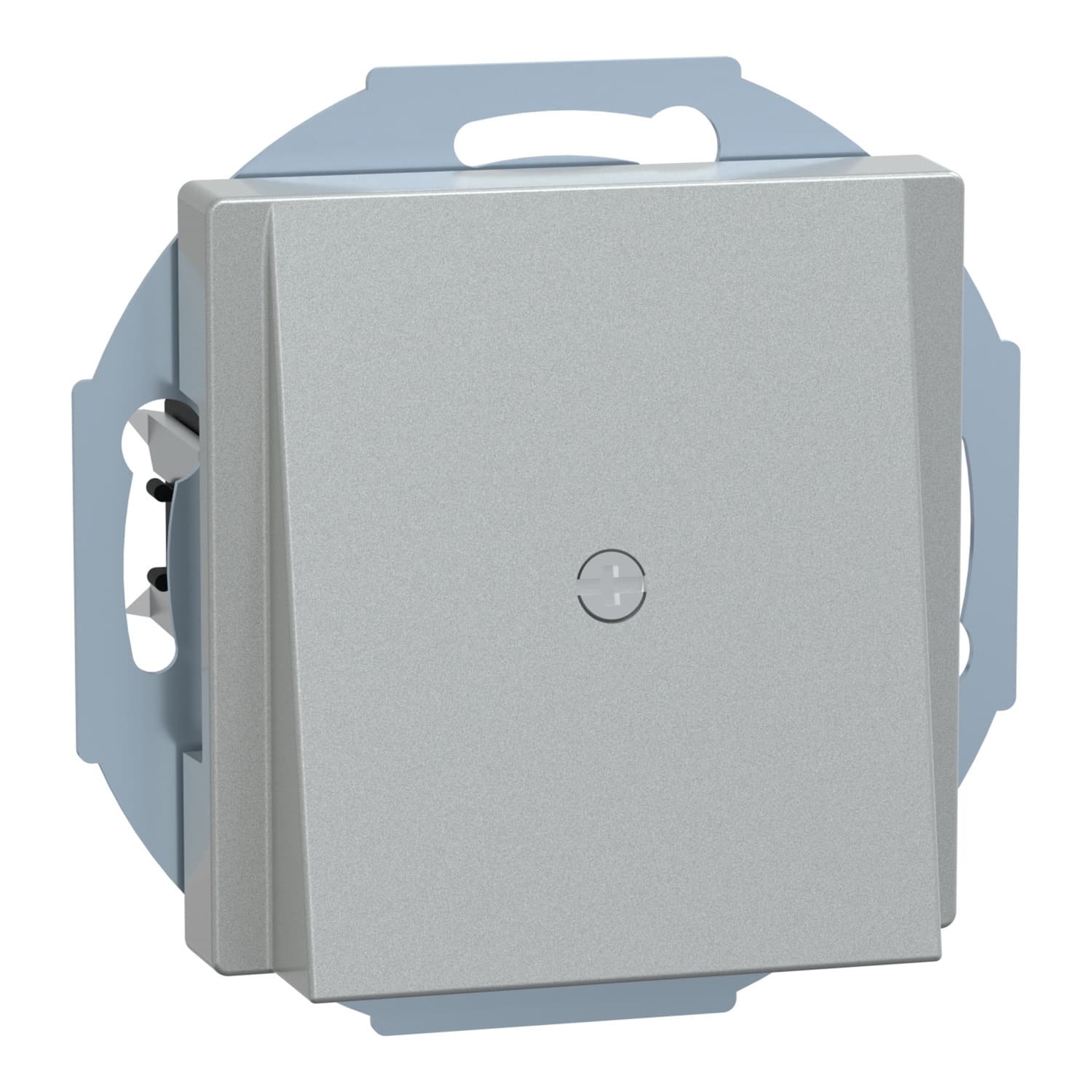 Zentralplatte Aluminium mit Traggestell und Zugentlastung Leitungsauslass Typ 295660