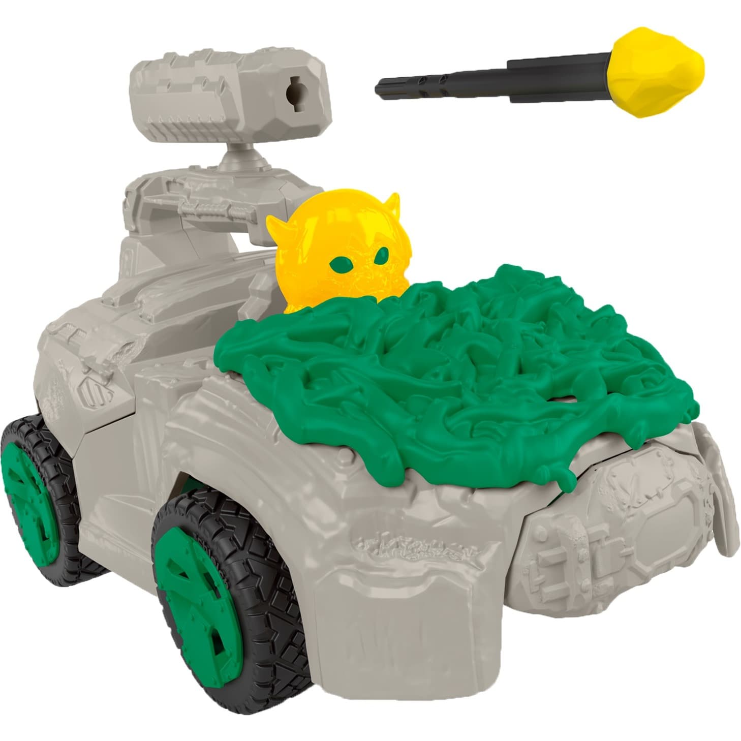 Eldrador Creatures Dschungel-Crashmobil mit Mini Creature, Spielfigur