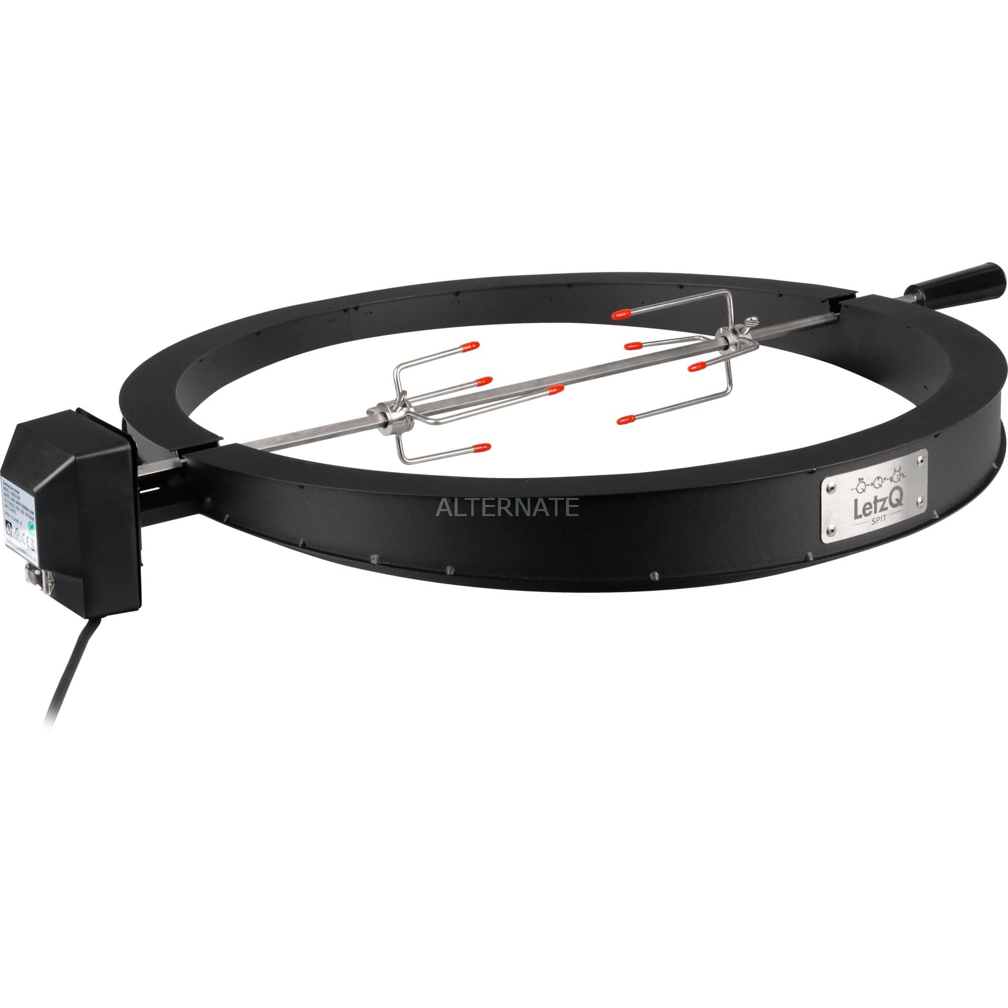 Drehspieß LetzQ Spit, 24", 5-teiliges Set, Grillspieß