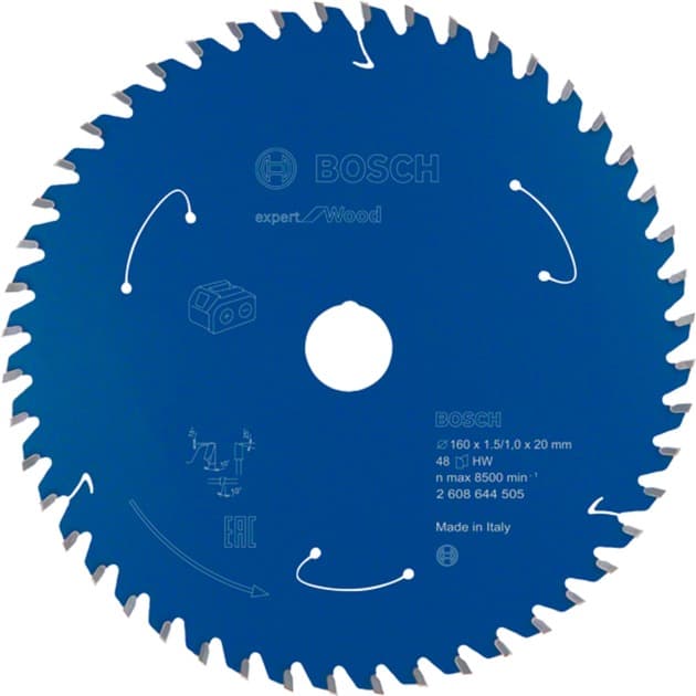 EXPERT Wood Kreissägeblatt, Ø 160mm, 24Z