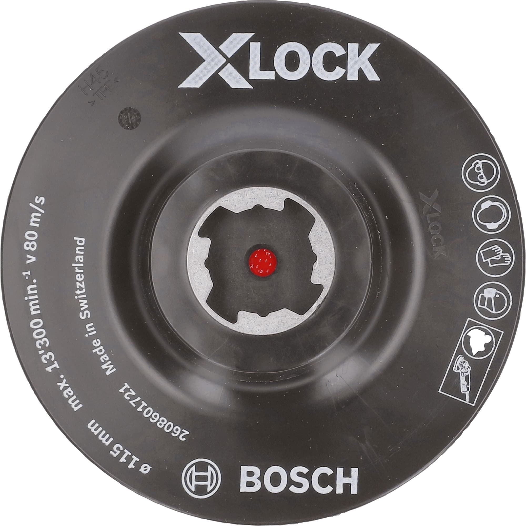 PRO Backing Pad, X-LOCK Stützteller Klettverschluss, Ø 115mm, Schleifteller