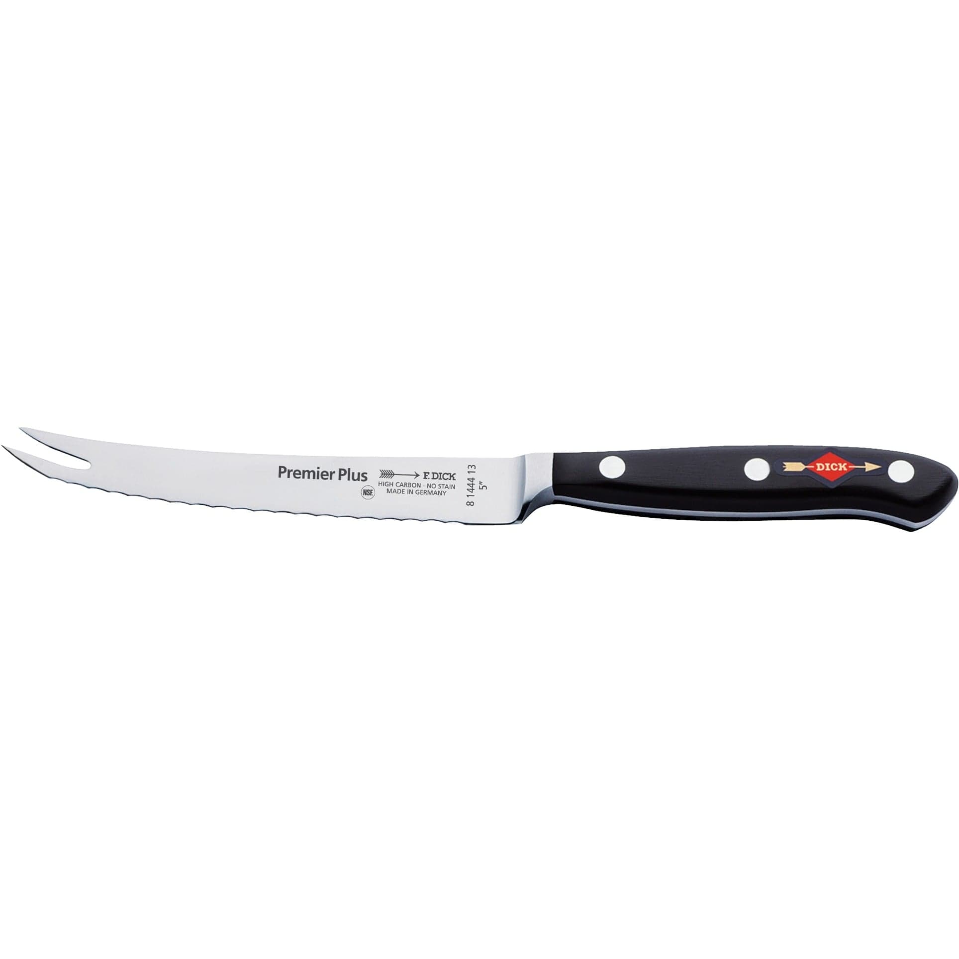 Premier Plus Tomaten-/ Allzweckmesser Wellenschliff, 13cm