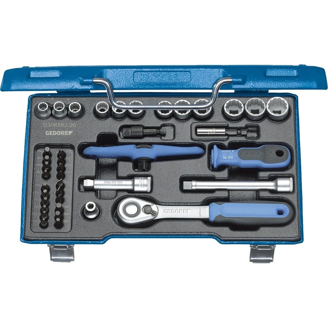 Steckschlüssel-Satz 3/8", 40-teilig, Werkzeug-Set
