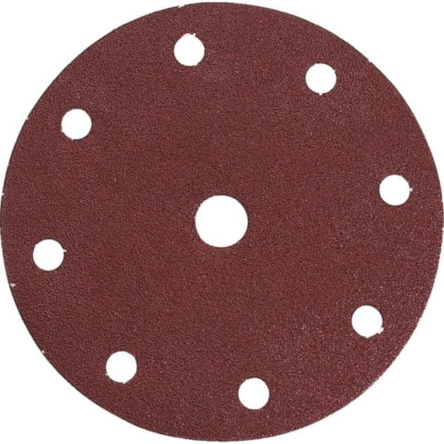 Schleifpapier Klett, Ø 150mm, K180, Schleifblatt
