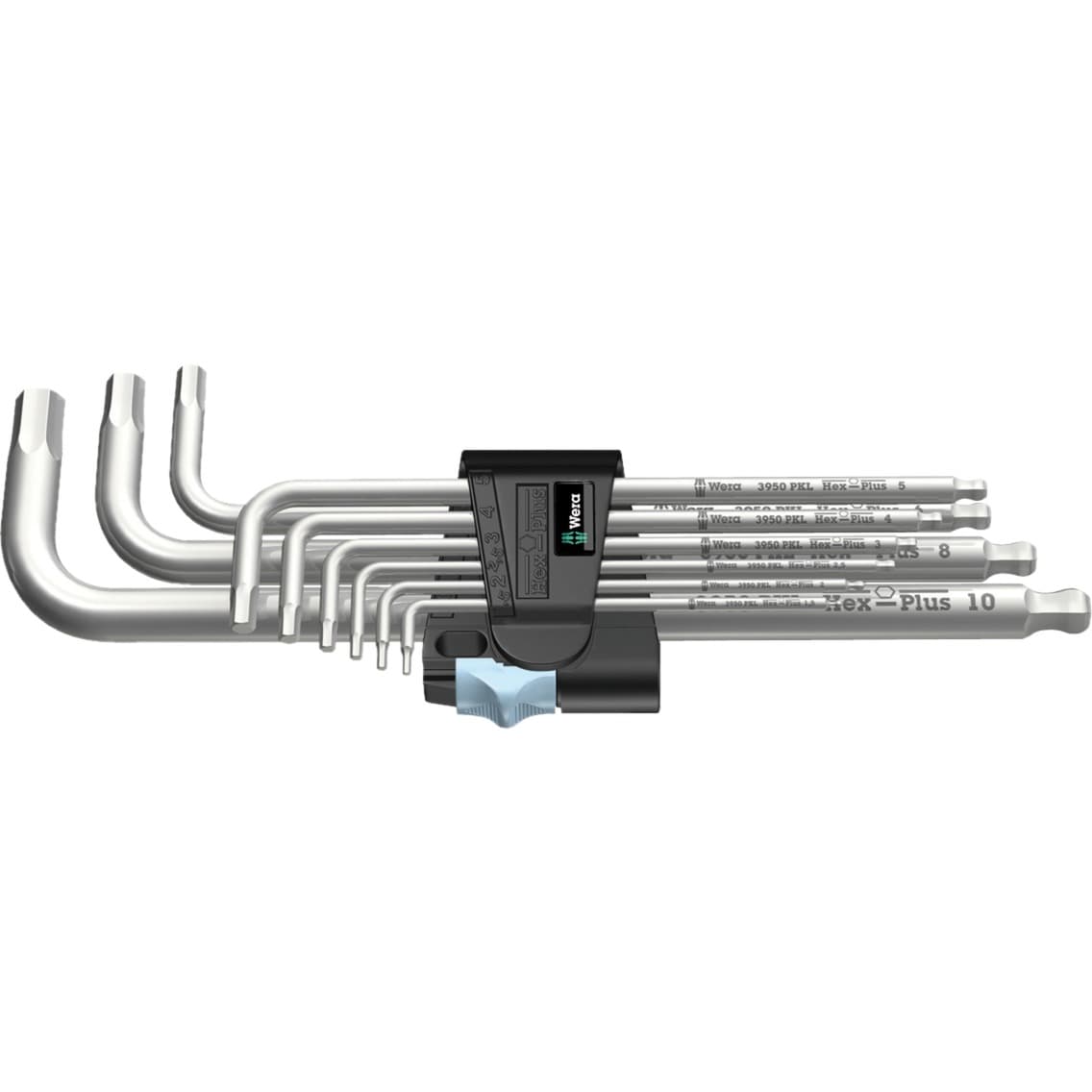 3950/9 Hex-Plus Stainless 1 Winkelschlüsselsatz, 9-teilig, Schraubendreher