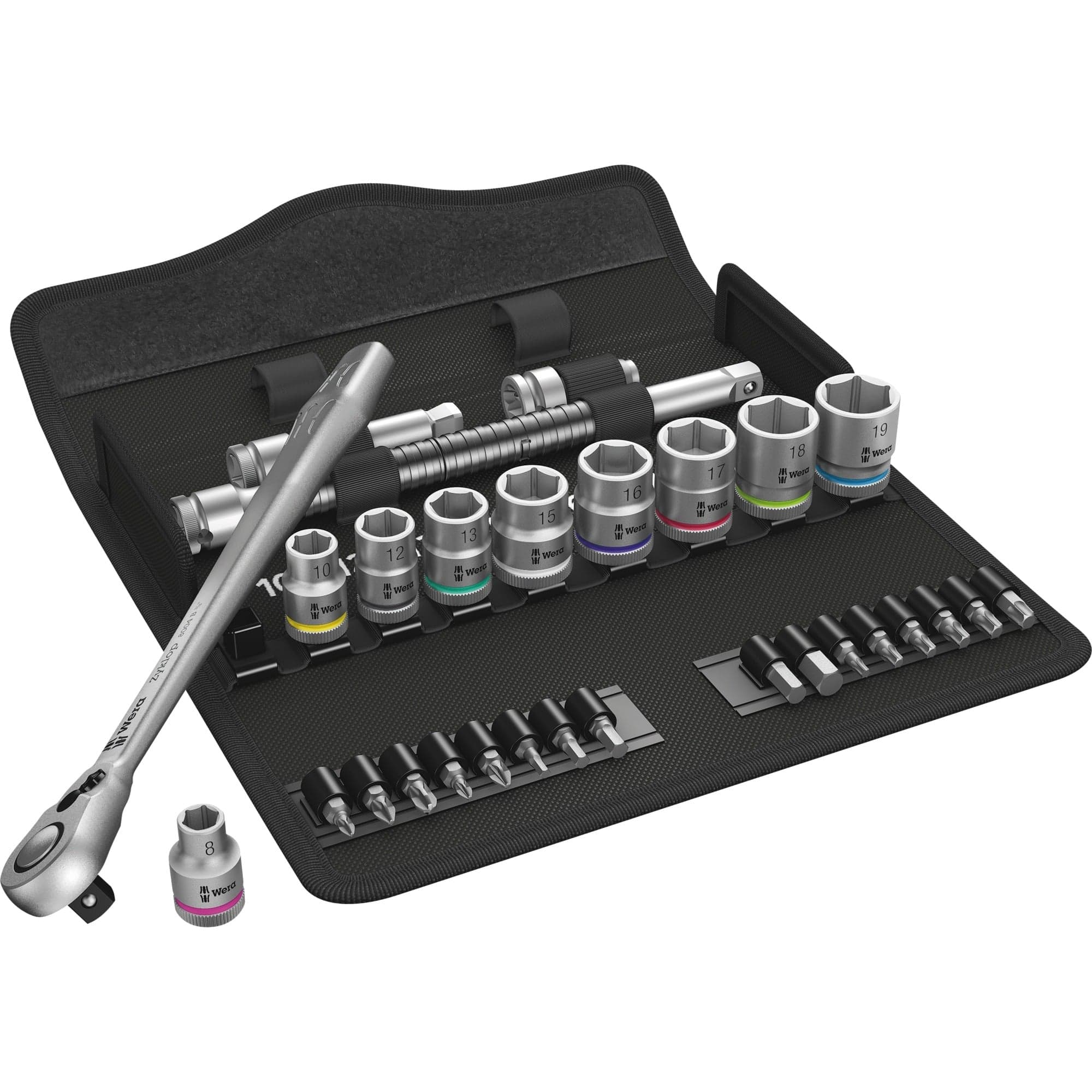 Zyklop Metal-Knarrensatz 8100 SB8, 3/8", Werkzeug-Set