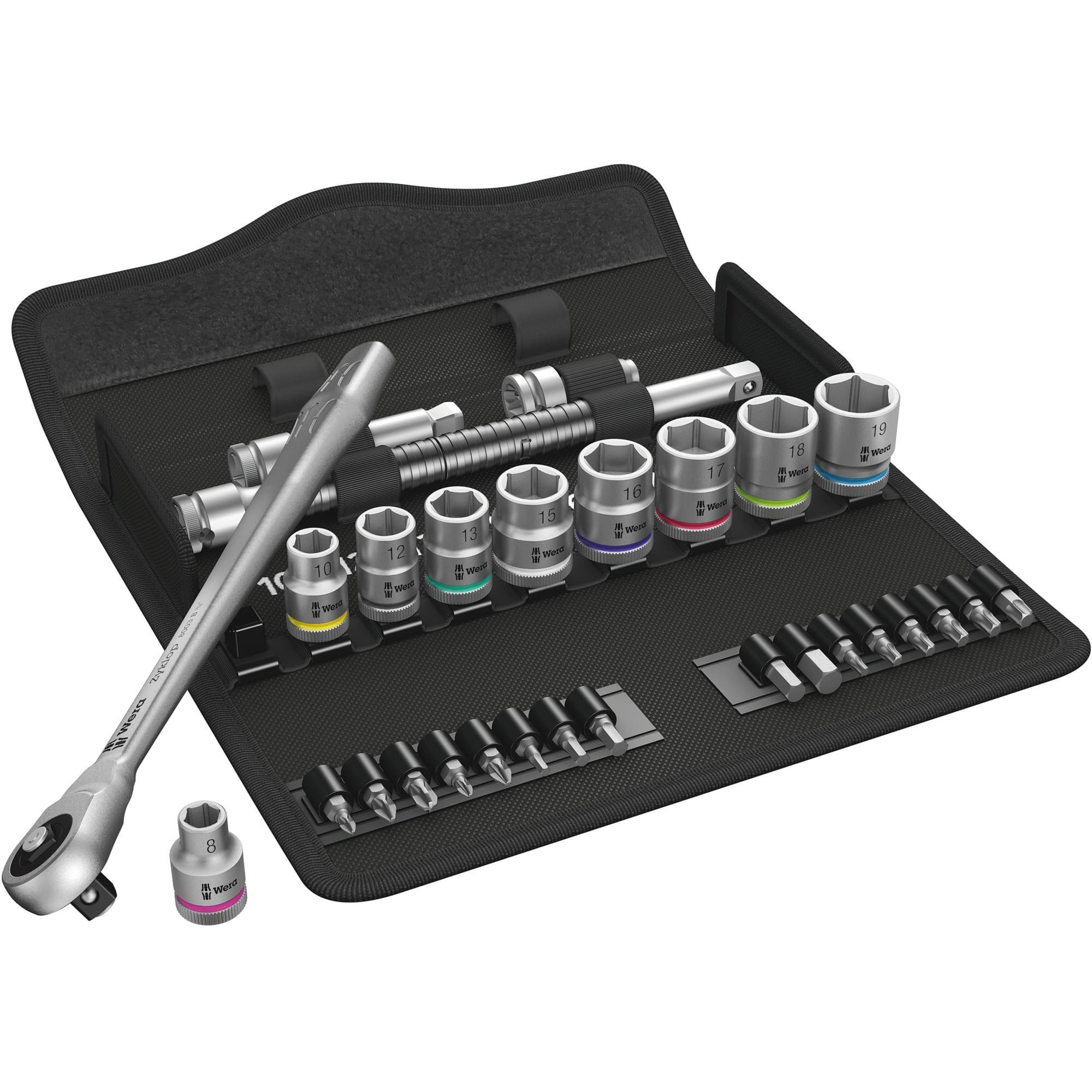 Zyklop Metal-Knarrensatz 8100 SB 7, 3/8", 29-teilig, Werkzeug-Set