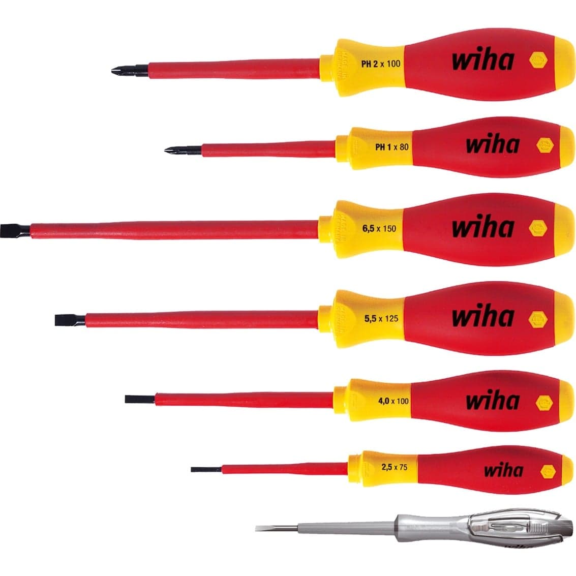Schraubendreher-Set SoftFinish electric, 7-teilig